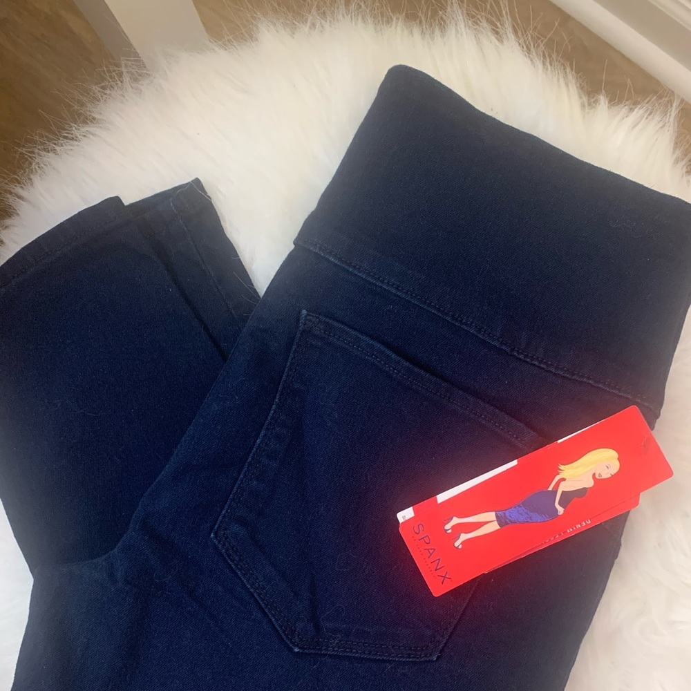 Spanx size medium denim leggings